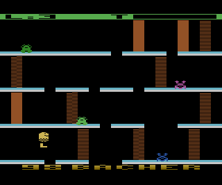 Alfred Challenge atari screenshot