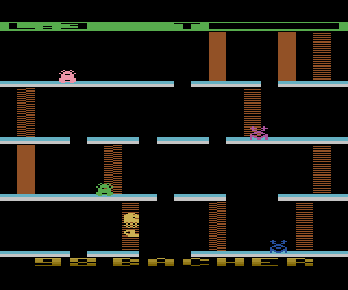 Alfred Challenge atari screenshot