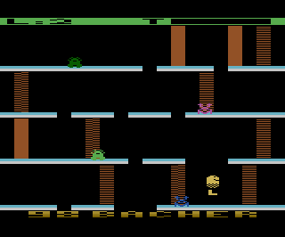 Alfred Challenge atari screenshot
