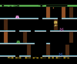 Alfred Challenge atari screenshot