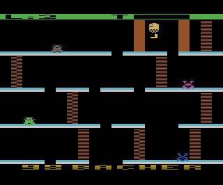 Alfred Challenge atari screenshot