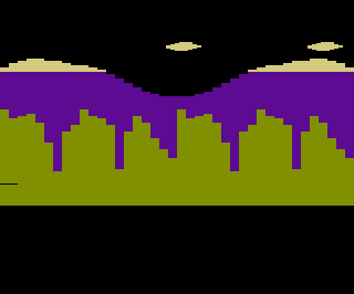 Artillery Duel atari screenshot