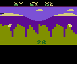 Artillery Duel atari screenshot