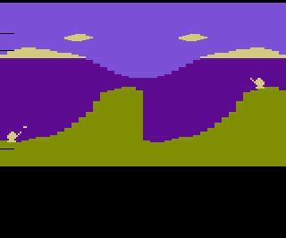 Spike's Peak / Artillery Duel atari screenshot