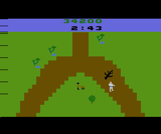 Artillery Duel / Super Kung-Fu atari screenshot