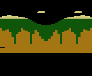 Artillery Duel / Super Kung-Fu atari screenshot