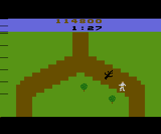 Artillery Duel / Super Kung-Fu atari screenshot