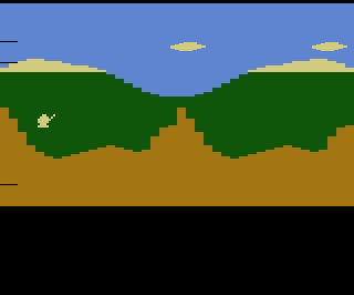 Artillery Duel / Super Kung-Fu atari screenshot