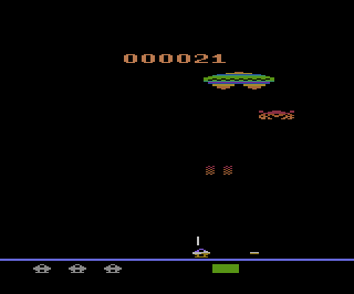Assault atari screenshot