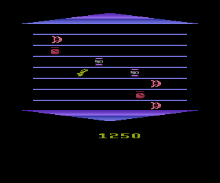 Asterix atari screenshot
