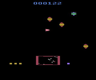 Asteroid Fire atari screenshot
