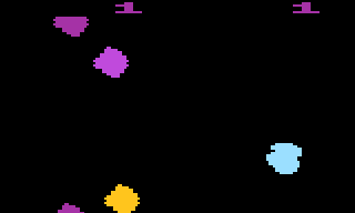 Asteroids atari screenshot