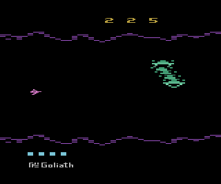 Astro Attack atari screenshot