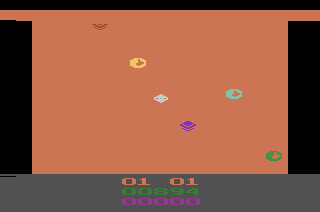 Astro Chase atari screenshot