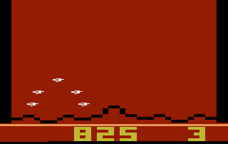 Astroblast atari screenshot