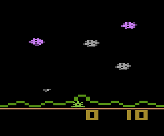 Astroblast atari screenshot