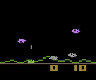 Astroblast atari screenshot