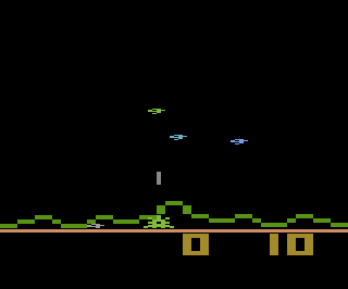 Astroblast atari screenshot