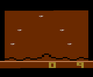 Astroblast atari screenshot