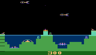 Atlantis atari screenshot