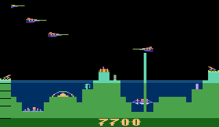 Atlantis atari screenshot