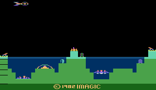 Atlantis II atari screenshot