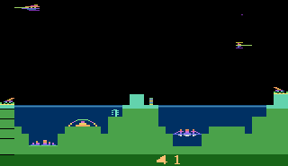 Atlantis II atari screenshot