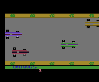Autorennen atari screenshot