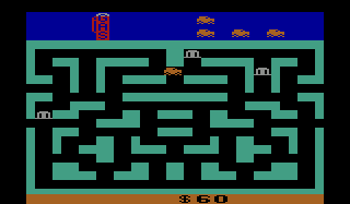 Bank Heist atari screenshot