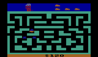 Bank Heist atari screenshot