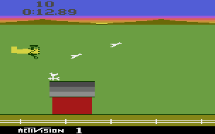 Barnstorming atari screenshot