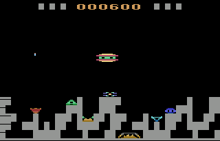 Base Attack atari screenshot