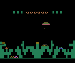 Basis-Angriff atari screenshot