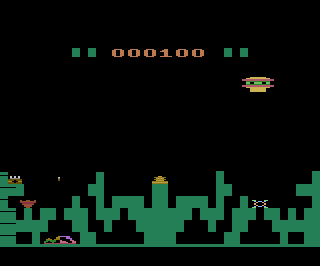 Basis-Angriff atari screenshot