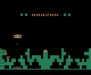 Basis-Angriff atari screenshot