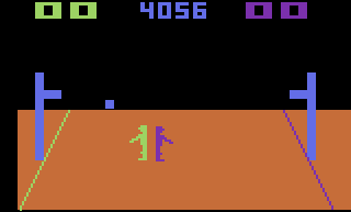 Basketball atari screenshot