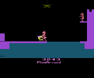 Beat'Em & Eat'Em / Lady in Wading atari screenshot