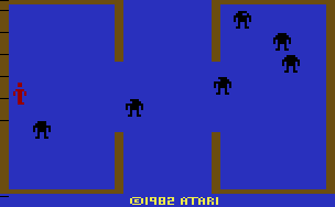 Berzerk atari screenshot