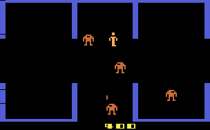 Berzerk atari screenshot