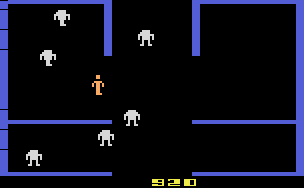 Berzerk atari screenshot