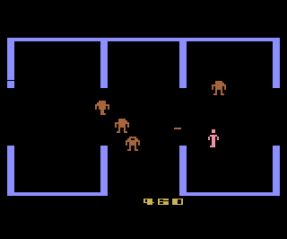 Berzerk atari screenshot