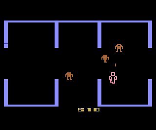 Berzerk atari screenshot