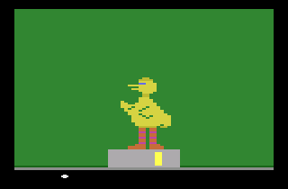 Big Bird's Egg Catch atari screenshot