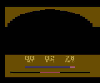 Bogey Blaster atari screenshot