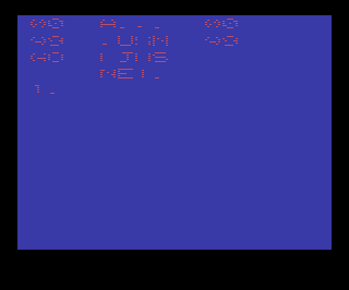 Boggle atari screenshot