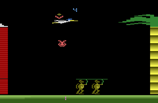Bouncin' Baby Bunnies atari screenshot
