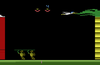 Bouncin' Baby Bunnies atari screenshot