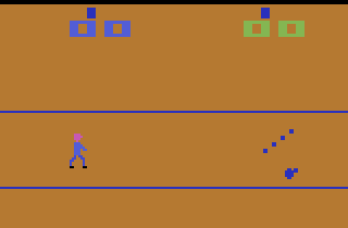 Bowling atari screenshot