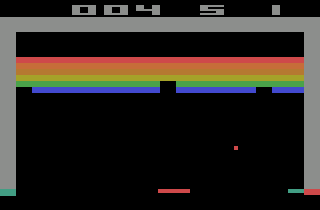 Breakout atari screenshot