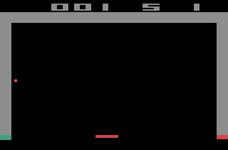 Breakout atari screenshot